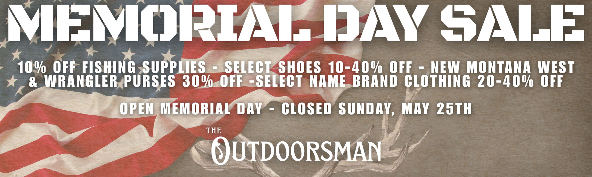 Memorial Day Sale